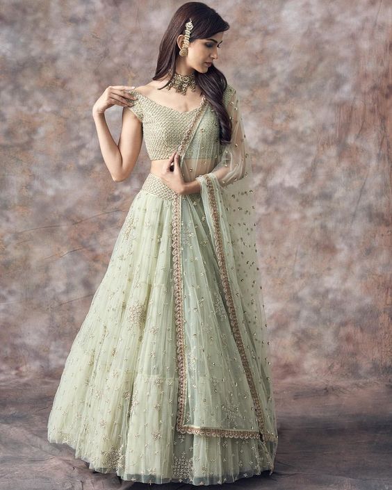 Buy Silk Indian Party Wear Lehenga Choli In Queen Pink Color Online -  LLCV01947 | Andaaz Fashion