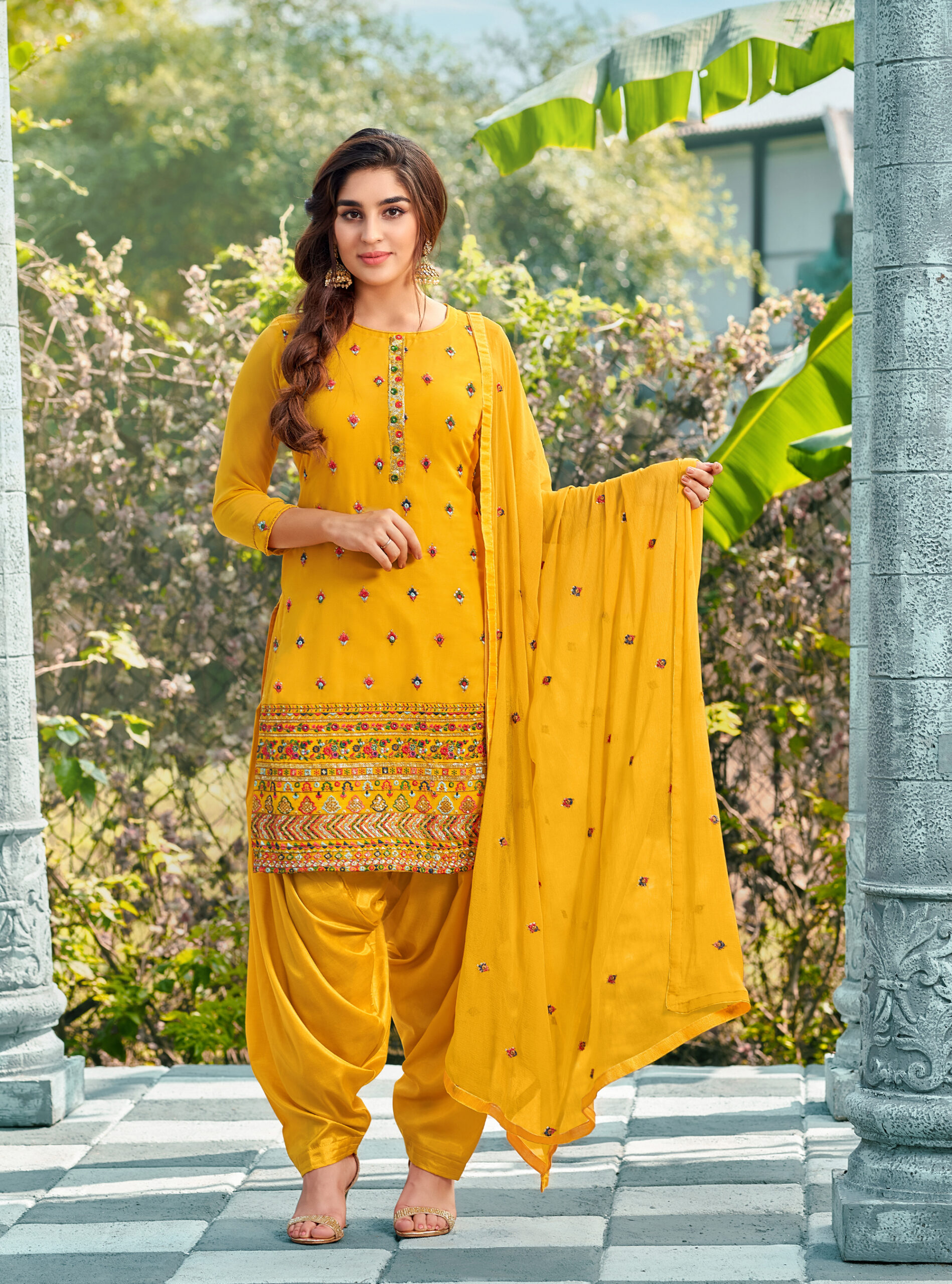 yellow-patiala-salwar-suits