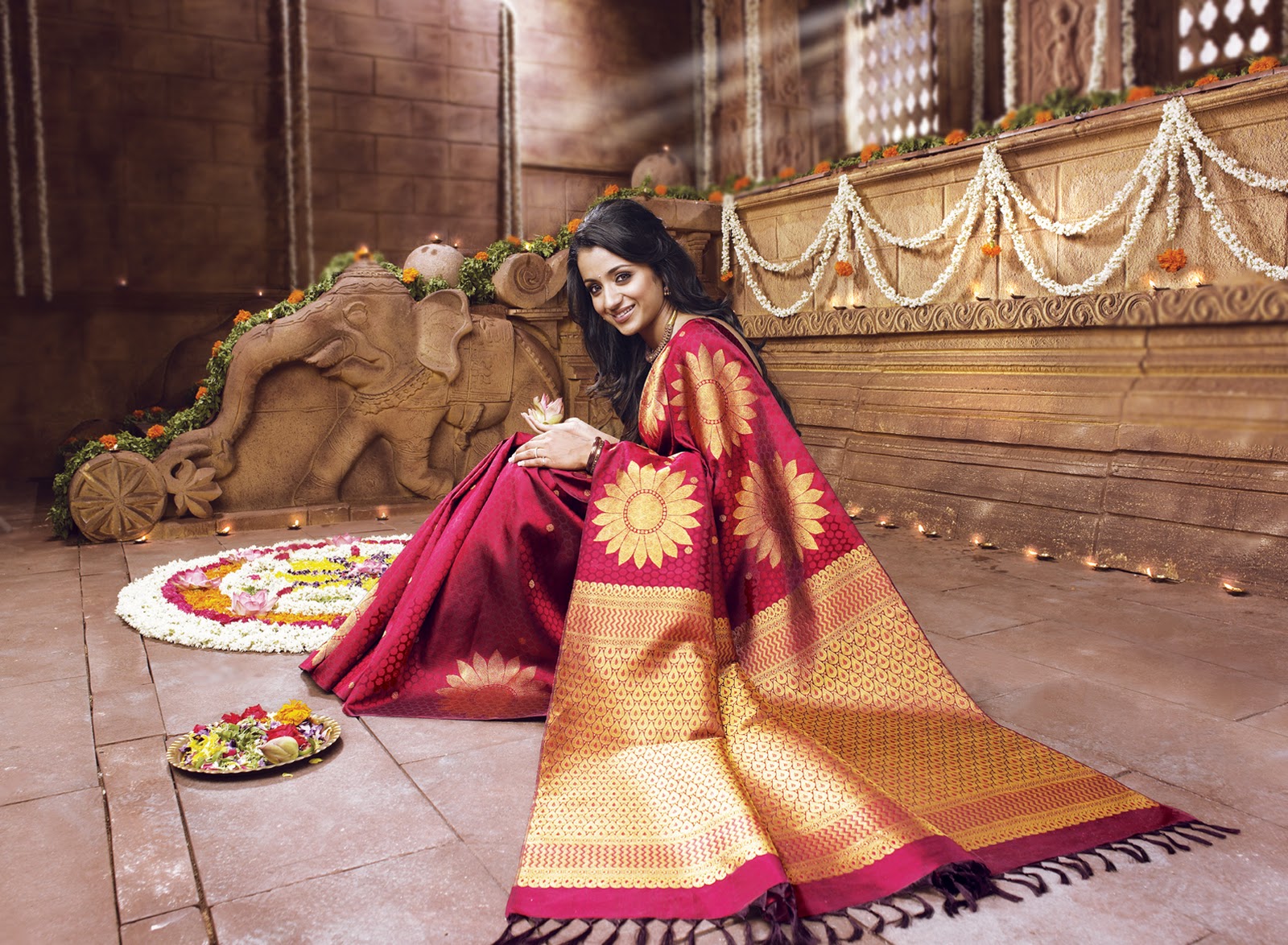 Gorgeous Festive Sarees Picks You Can Wear This Diwali