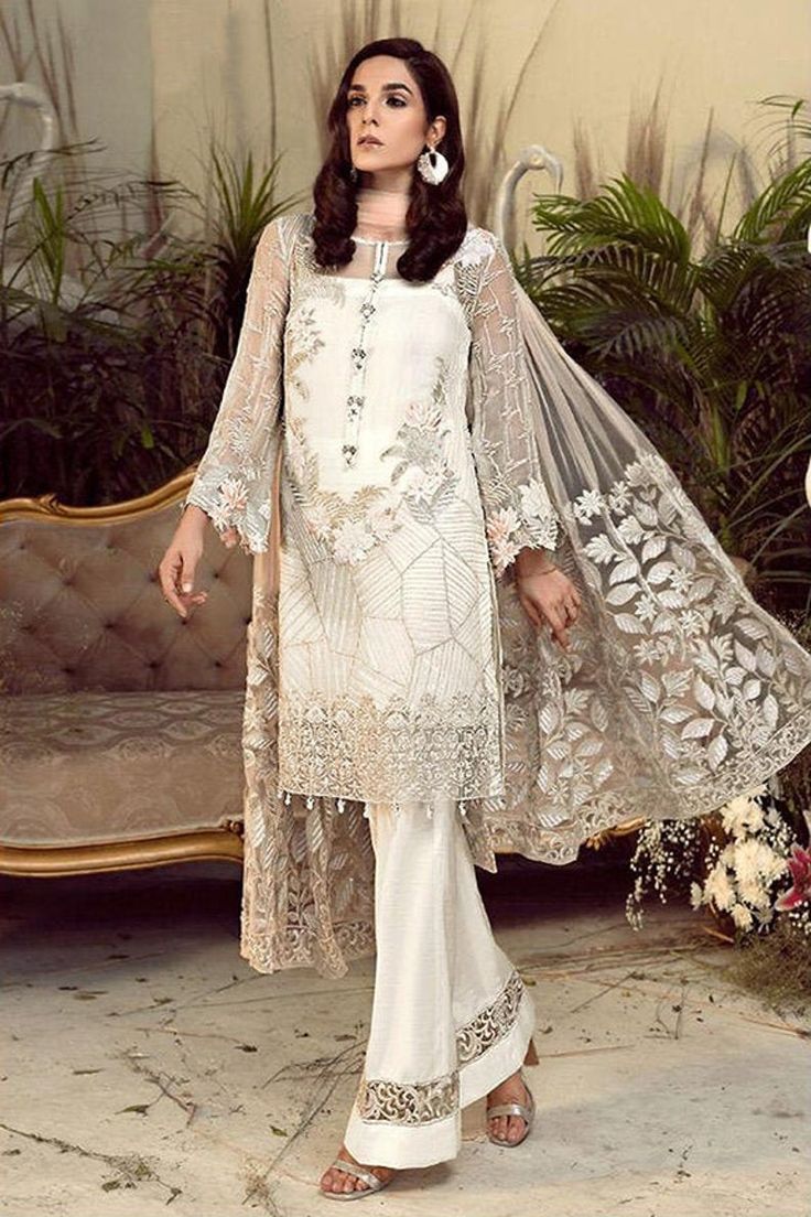 Floor-length Pakistani Salwar Suit