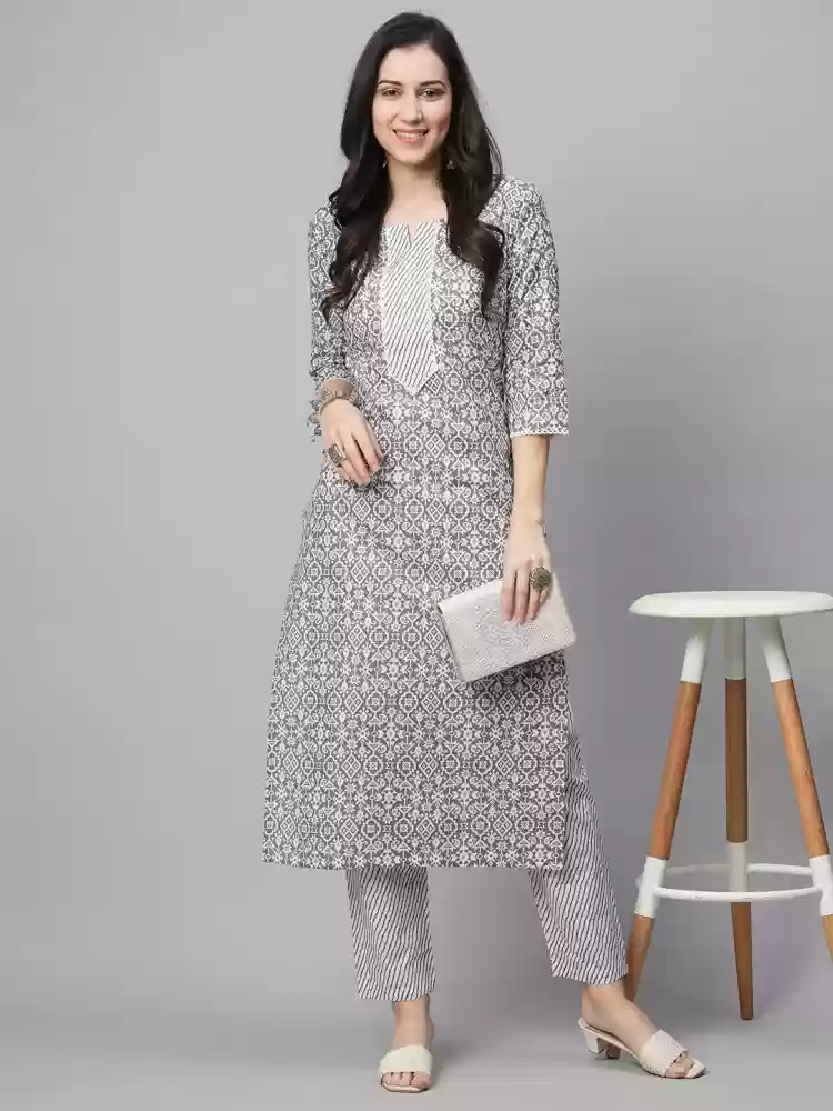 A-line Kurtis for Pear Shaped Women