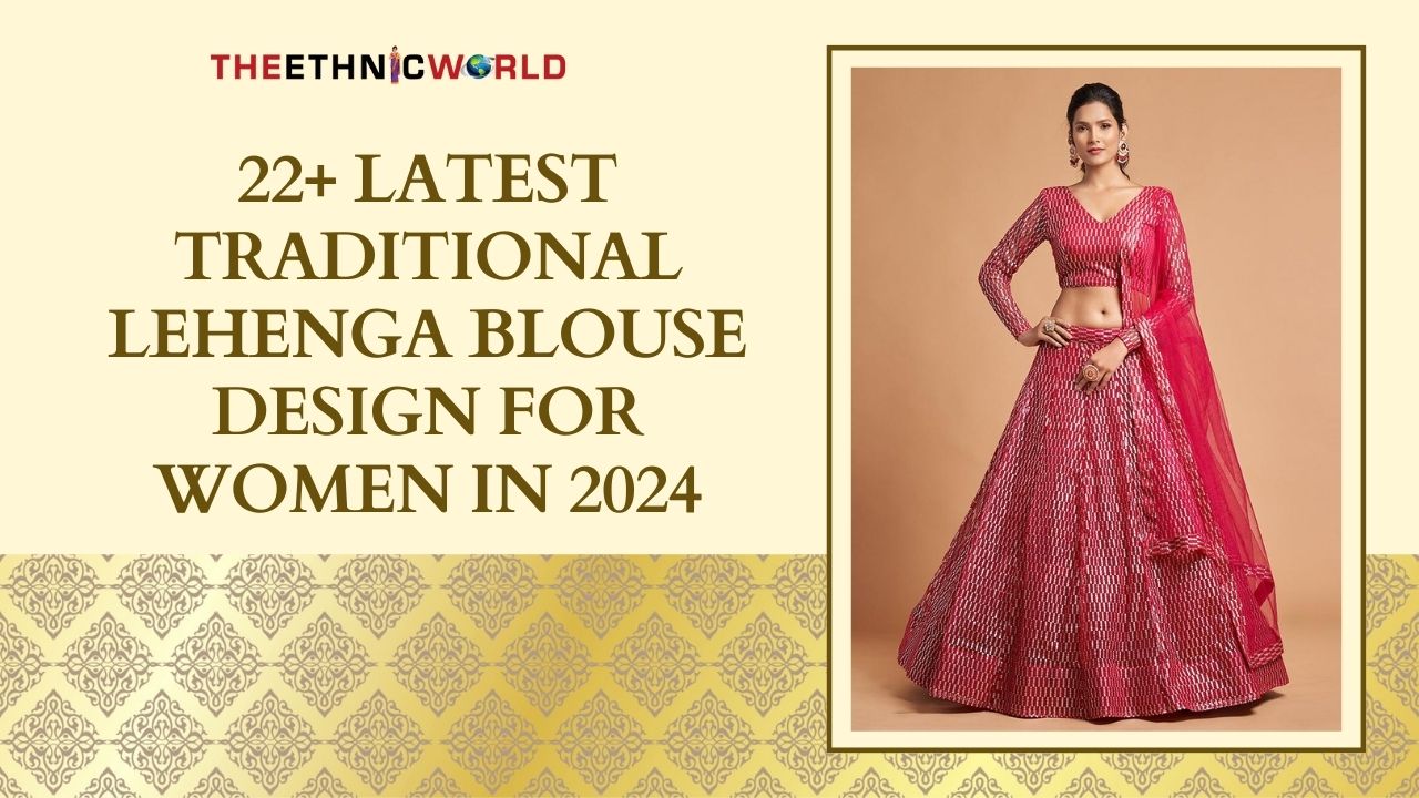 Traditional Lehenga Blouse Design For Women