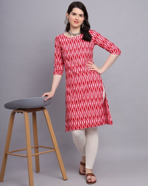 Red Kurti Design