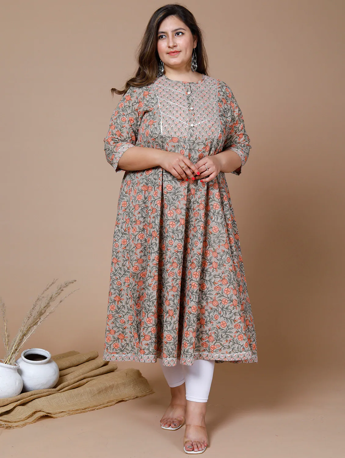 Kurtis Design for Plus Size Ladies