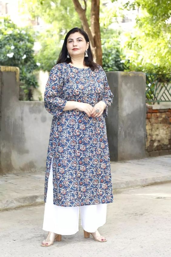 Latest Kurti Designs for Plus Size