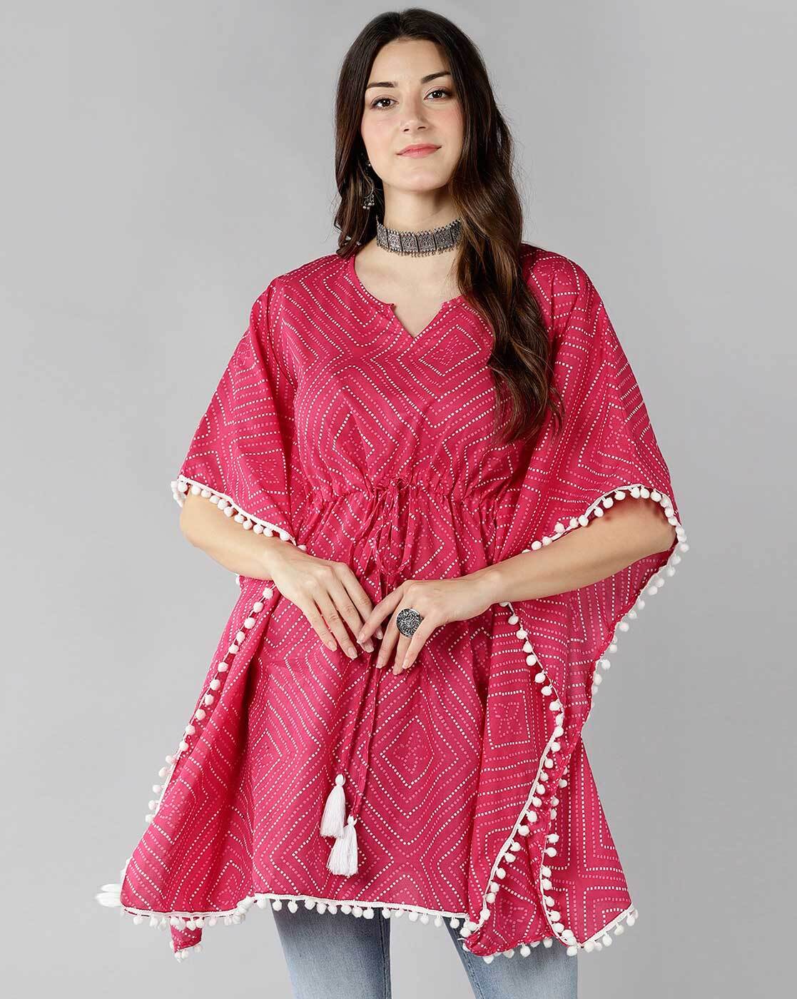 Red Kurti Design