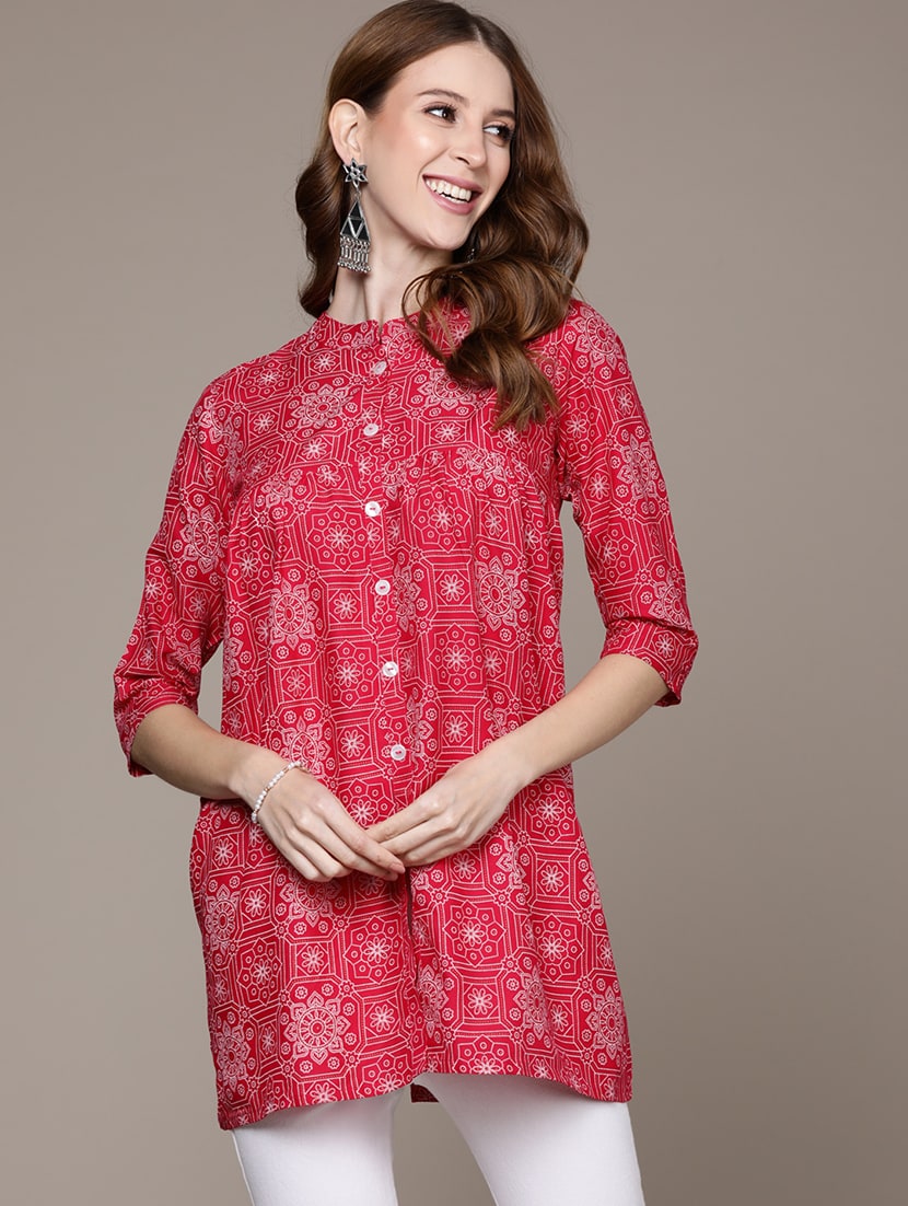 Red Kurti Design