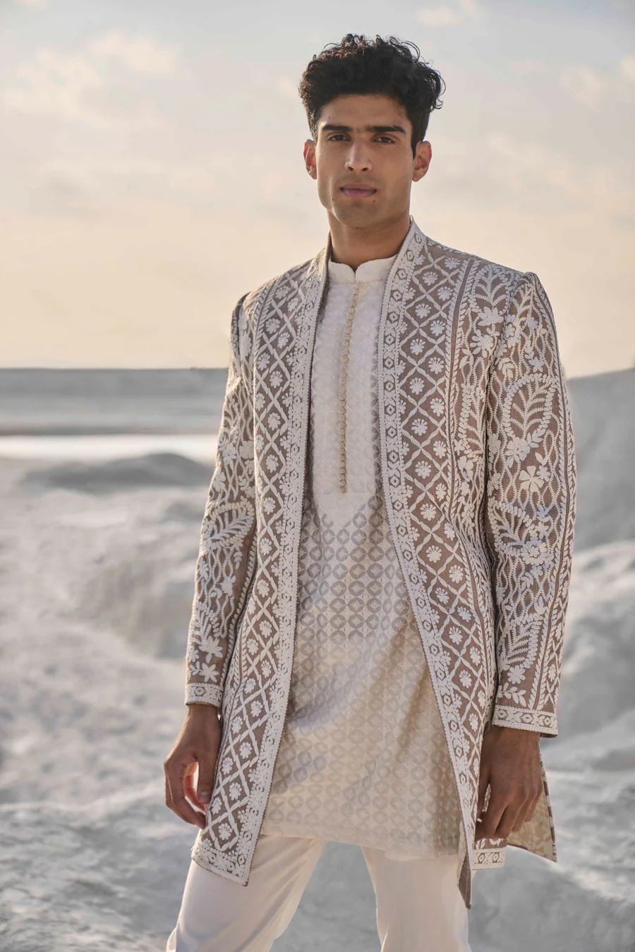 Open Sherwani Design