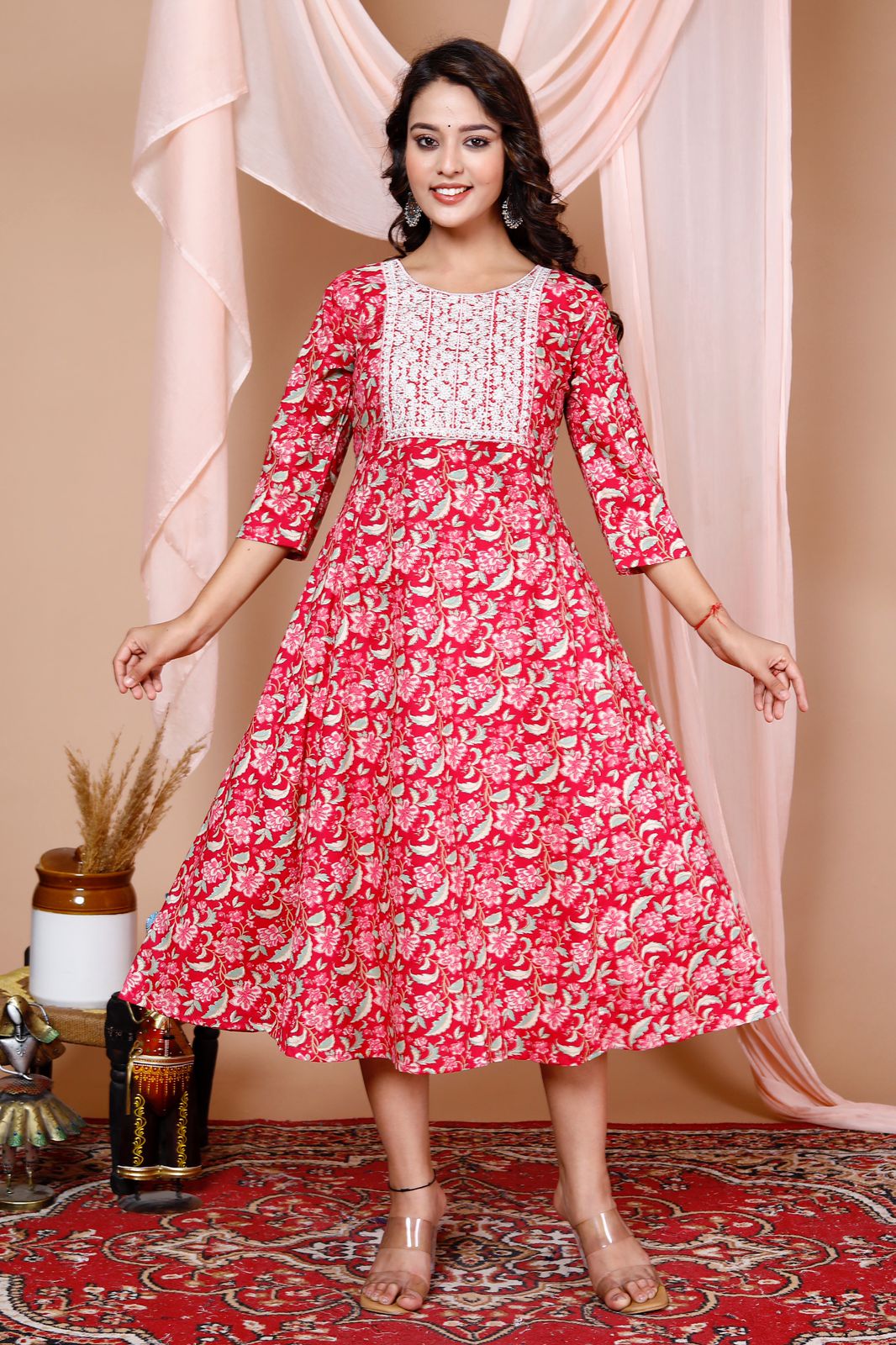 Anarkali Designer Short Kurti