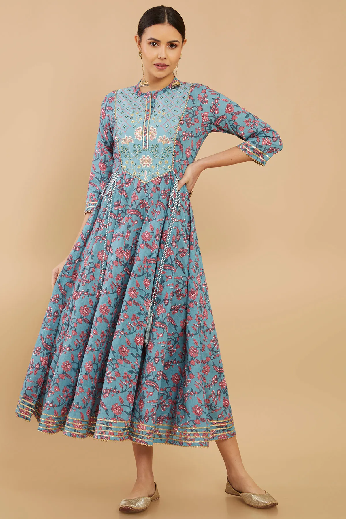 Cotton Anarkali Kurtis Design