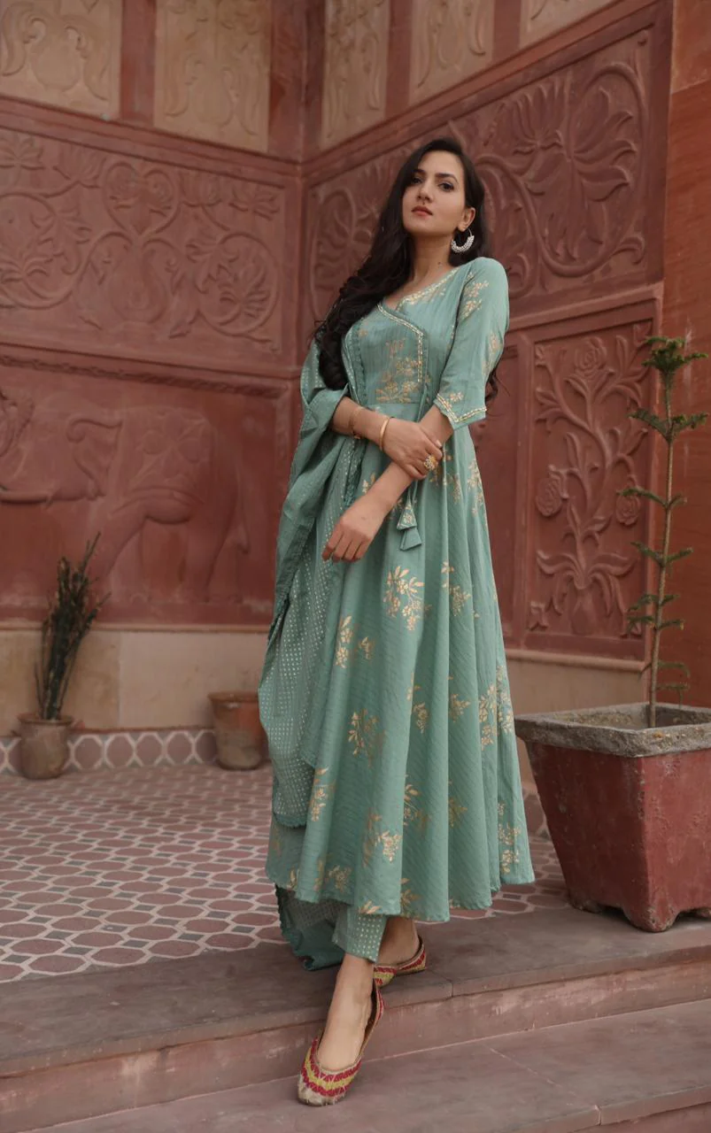 Long Anarkali Kurti Designs