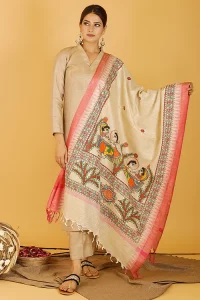 Madhubani Dupatta