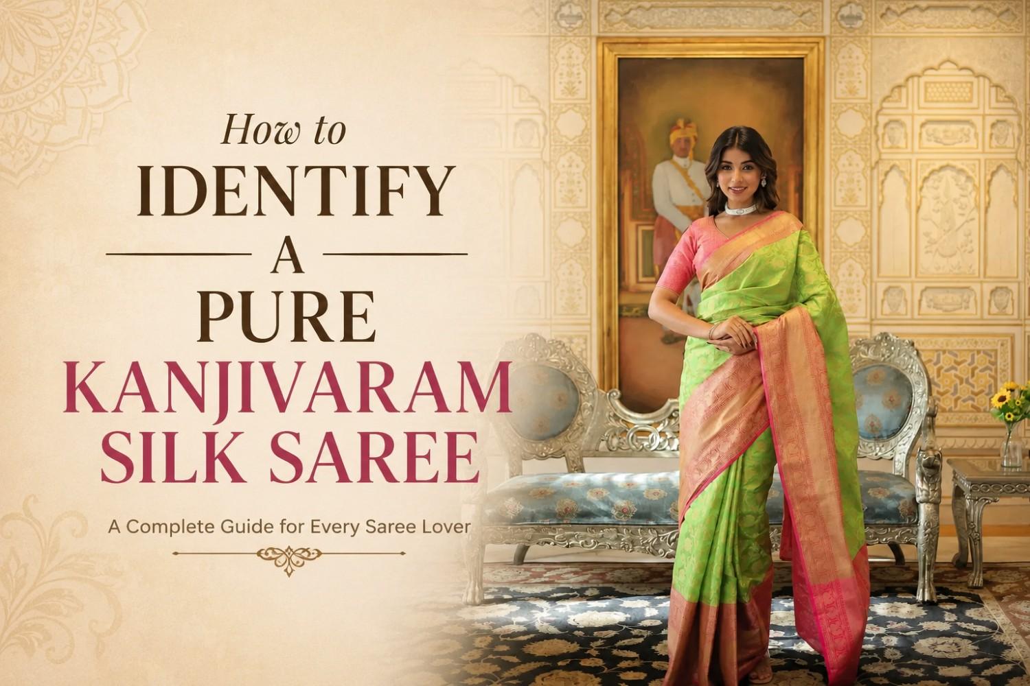 How to Identify a Pure Kanjivaram Silk Saree