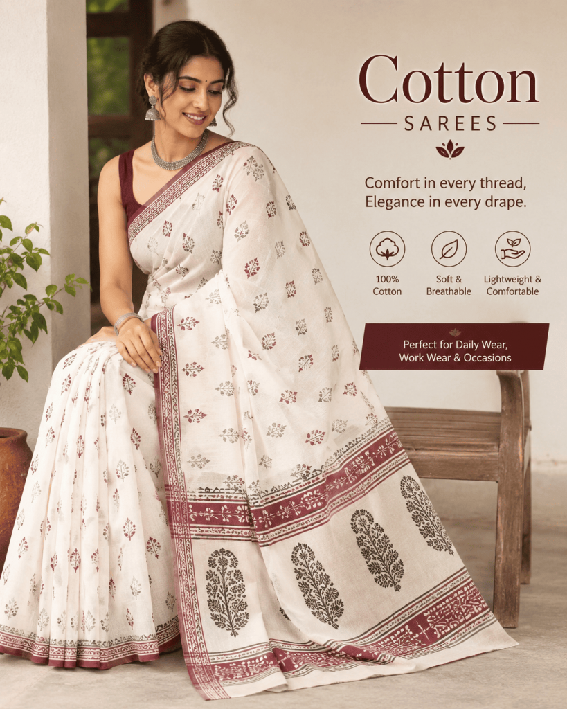 Cotton Sarees design