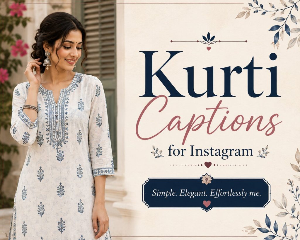 Kurti Captions for Instagram