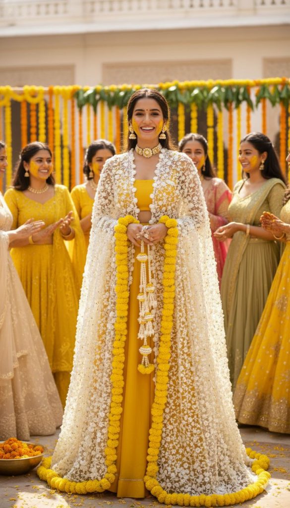 Yellow Lehenga