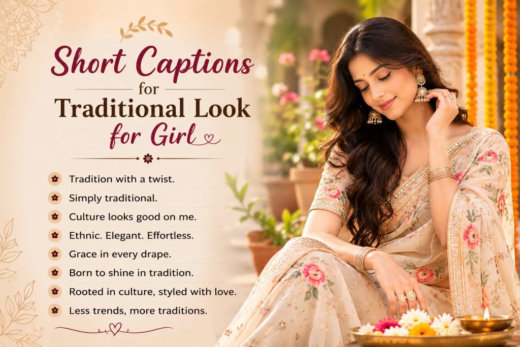One Word Traditional Captions in Hindi