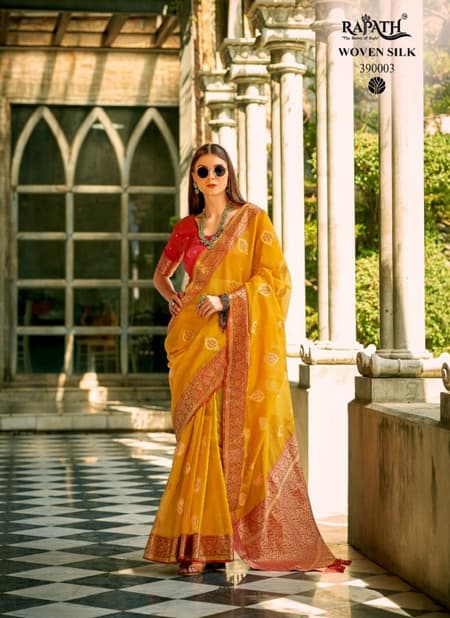 Zilmil Silk By Rajpath 390001 To 390006 Occasion Wear Tissue Silk Saree Wholesale Online