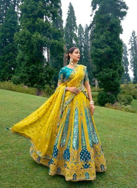 Anaara By Tathastu Fancy Silk Designer Lehenga Choli Catalog