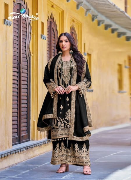 Asim Jofa By Your Choice Pure Chinon Embroidery Designer Salwar Kameez Wholesalers In Delhi
