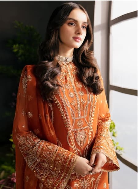 Code 365 Ziaaz Georgette Embroidered Pakistani Suits Catalog
