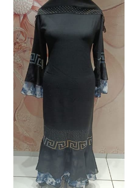 harir maqsoor Ms Diamond work Fancy Wear Wholesale Abaya Collection