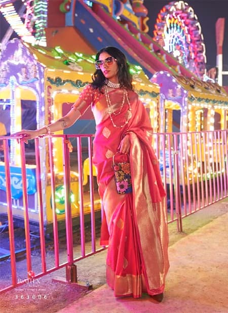 Karnival By Rajtex Silk Handloom Weaving Wedding Sarees Wholesale Shop In Surat
