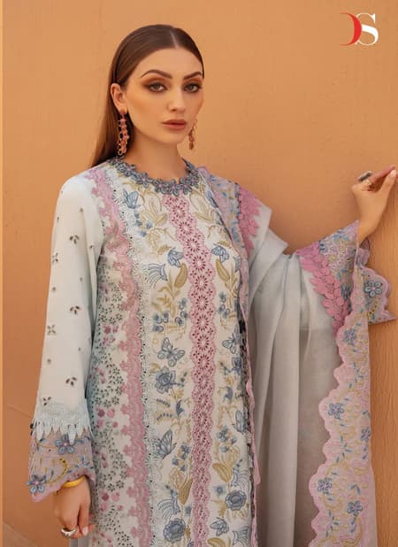 Rang Rasiya Premium Lawn 24 By Deepsy Embroidery Cotton Pakistani Suits Wholesale Market In Surat
