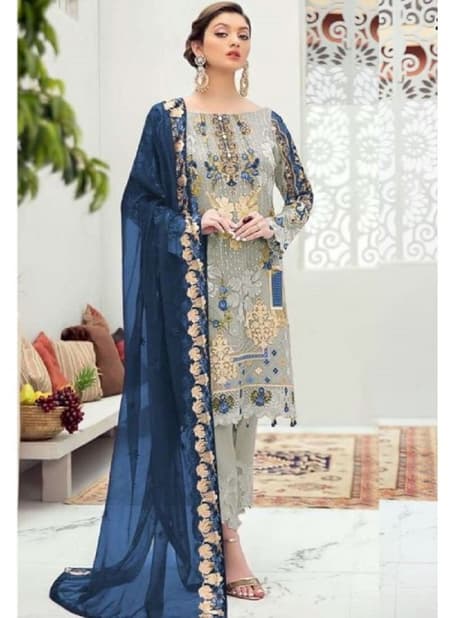 Sobia Nazir 1003 And 1007 Georgette Designer Wear Wholesale Pakistani Salwar Suits Catalog