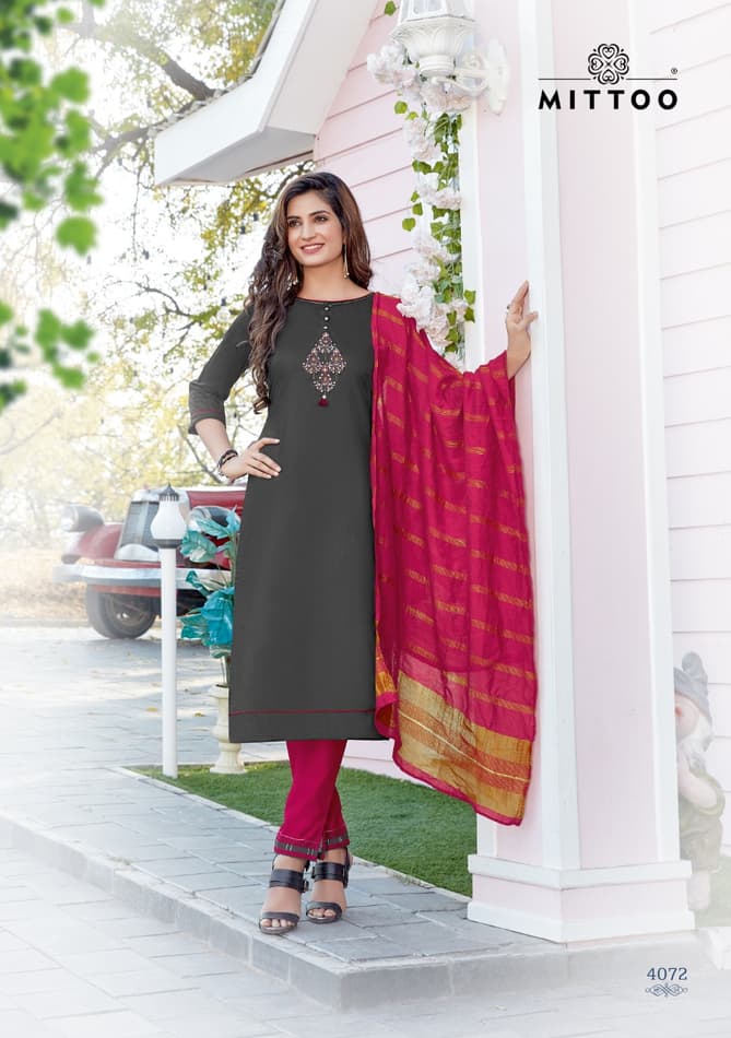 Mittoo Mahendi 3 Fancy Designer Festive Wear Readymade Dress Collection
