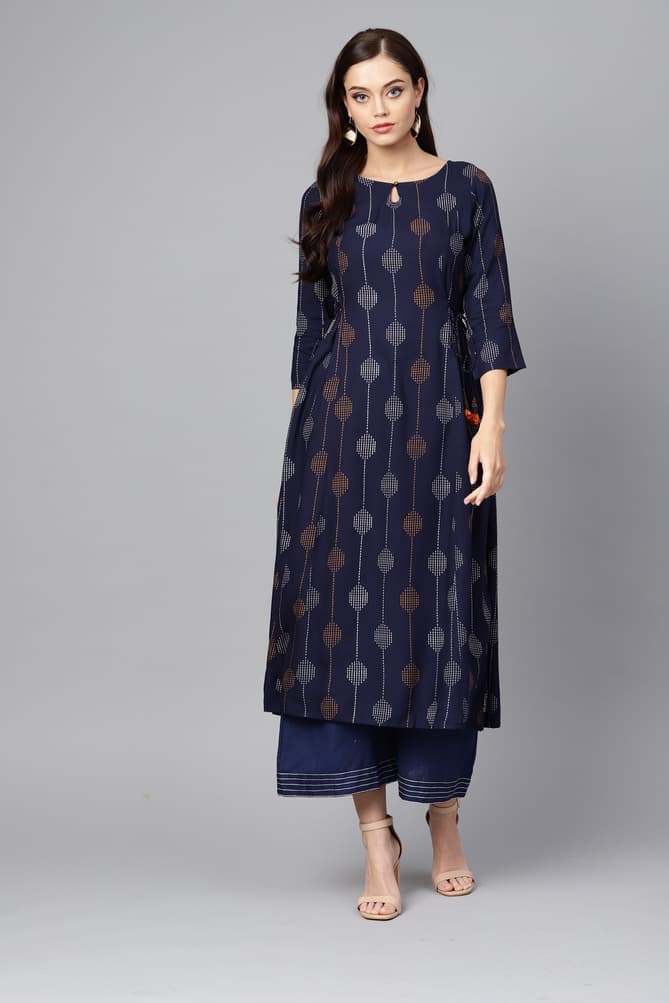 Indo Era Kurta Set 2 Latest Fancy Designer Ethnic Wear Pure Cotton Printed Readymade Collection
